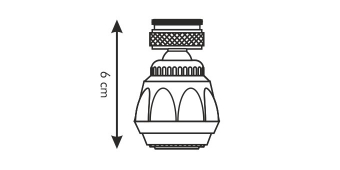 Приспособление для экономии воды PRESTO, арт. 111002