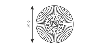 Ситечко для раковины PRESTO 6 см, арт. 115206
