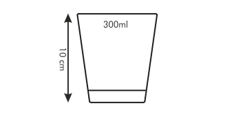 Стакан VERA 300 мл, арт. 306005