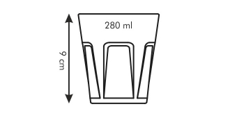 Стакан FAME 280 мл, арт. 306050