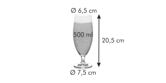 Стакан для пива CREMA 500 мл, арт. 306262