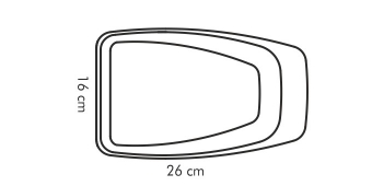 Разделочная доска - совок PRESTO 26x16 см, арт. 378840