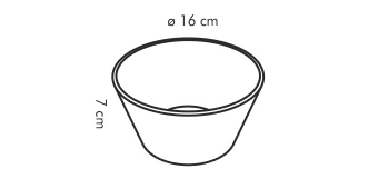 Миска круглая GUSTITO 16 см, арт. 386084