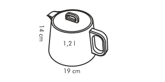 Заварной чайник GUSTITO 1.2 л., арт. 386490