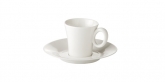 Чашка для эспрессо ALLEGRO, с блюдцем, арт. 387520