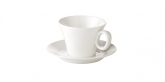 Чашка для чая ALLEGRO, с блюдцем, арт. 387524