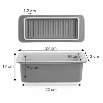 Керамическая форма для тостового хлеба DELICIA, арт.622214