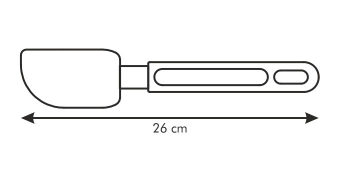Силиконовая лопаточка DELICIA, арт. 630282