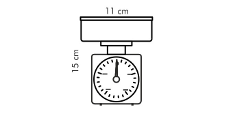 Кухонные весы ACCURA 0.5 кг, арт. 634520