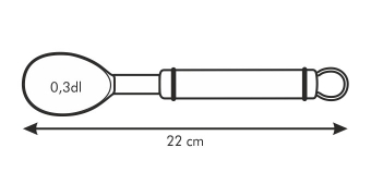Ложка для мороженого PRESIDENT, арт. 638638