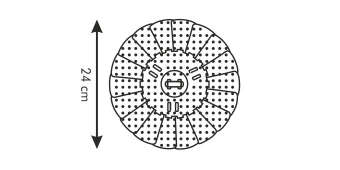 Решетка-пароварка PRESTO 24 см, арт. 644806
