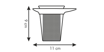 Ситечко для чая TEO с крышкой, арт. 646668