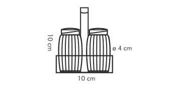 Набор солонка и перечница CLASSIC, арт. 654020