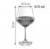 Бокалы для красного вина GIORGIO 570 мл, набор 6 штук, арт. 695914