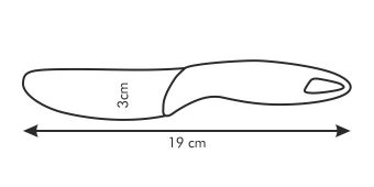 Нож для масла PRESTO 10 см, арт. 863014
