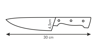 Кулинарный нож HOME PROFI 17 см, арт. 880529