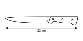 Порционный нож HOME PROFI 20 см, арт. 880534