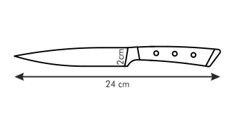 Универсальный нож  AZZA 13 см, арт. 884505