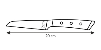 Нож для нарезания AZZA 9 см, арт. 884508