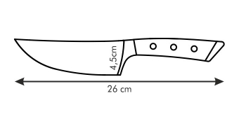 Нож кулинарный  AZZA 13 см, арт. 884528