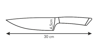 Кулинарный нож AZZA 16 см, арт. 884529