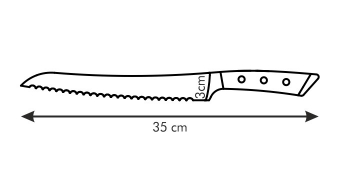 Хлебный нож AZZA 22 см, арт. 884536