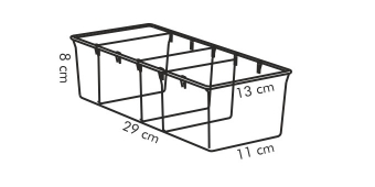 Держатель для пакетов со специями 4FOOD 29X13 см, арт. 897520