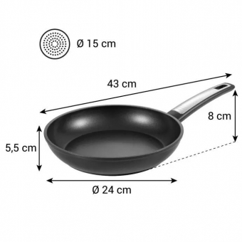 Сковорода i-PREMIUM Protect d 24 см для индукционных плит